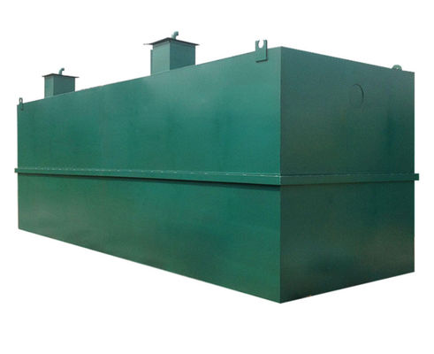 installation de traitement de l'eau de conteneur d'usine de traitement des eaux résiduaires de 380V MBBR