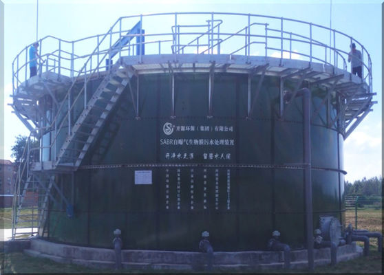 Projet de traitement d'eaux usées de système de traitement des eaux usées de la station de vacances MBR SBR