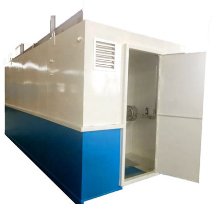 Petite station d'épuration de traitement des eaux usées compacte pour des villages d'école